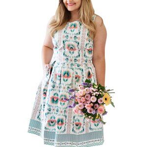 Joanie (UK) Sunny Dainty Print Sundress Excellent condition Size 10US